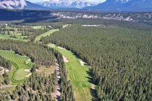 Banff Springs 5th Aerial